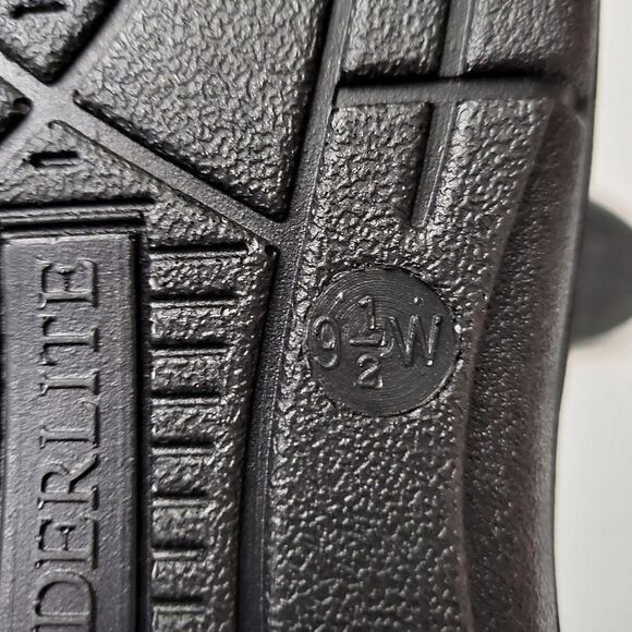 WONDERLITE Lou Shoes Mens 9.5 W Wide Width Brown Leather Casual Oxford Comfort - Picture 8 of 10